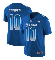 Women's Nike Los Angeles Rams #10 Pharoh Cooper Limited Royal Blue 2018 Pro Bowl NFL Jersey