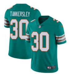 Men's Nike Miami Dolphins #30 Cordrea Tankersley Aqua Green Alternate Vapor Untouchable Limited Player NFL Jersey