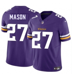 Men's Minnesota Vikings #27 Jordan Mason Purple 2025 F.U.S.E. Vapor Untouchable Limited Football Stitched Jersey