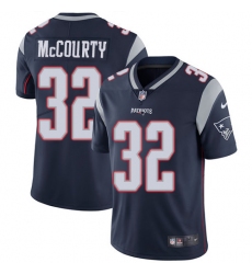 Youth Nike New England Patriots #32 Devin McCourty Navy Blue Team Color Vapor Untouchable Limited Player NFL Jersey