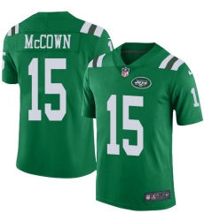 Youth Nike New York Jets #15 Josh McCown Limited Green Rush Vapor Untouchable NFL Jersey