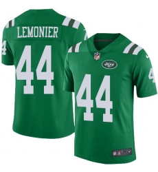 Youth Nike New York Jets #44 Corey Lemonier Limited Green Rush Vapor Untouchable NFL Jersey