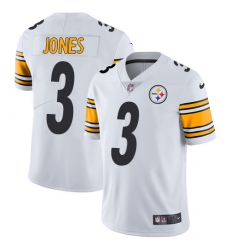 Youth Nike Pittsburgh Steelers #3 Landry Jones White Vapor Untouchable Limited Player NFL Jersey