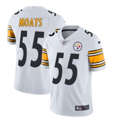 Youth Nike Pittsburgh Steelers #55 Arthur Moats White Vapor Untouchable Limited Player NFL Jersey