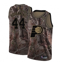 Youth Nike Indiana Pacers #44 Bojan Bogdanovic Swingman Camo Realtree Collection NBA Jersey