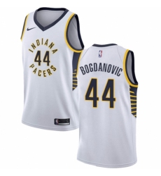 Youth Nike Indiana Pacers #44 Bojan Bogdanovic Swingman White NBA Jersey - Association Edition
