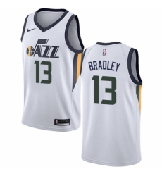 Youth Nike Utah Jazz #13 Tony Bradley Authentic NBA Jersey - Association Edition