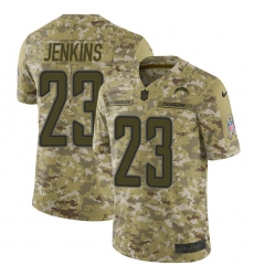 Youth Nike Los Angeles Chargers #23 Rayshawn Jenkins Limited Camo 2018 Salute to Service NFL Jersey