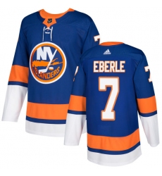 Youth Adidas New York Islanders #7 Jordan Eberle Premier Royal Blue Home NHL Jersey