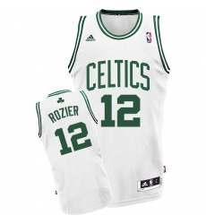 Men's Adidas Boston Celtics #12 Terry Rozier Swingman White Home NBA Jersey