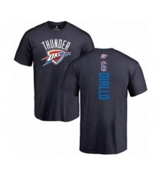 Basketball Oklahoma City Thunder #6 Hamidou Diallo Navy Blue Backer T-Shirt