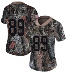 Women's Nike Baltimore Ravens #89 Mark Andrews Limited Camo Salute to Service NFL Jersey