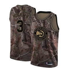 Youth Nike Atlanta Hawks #3 Kevin Huerter Swingman Camo Realtree Collection NBA Jersey