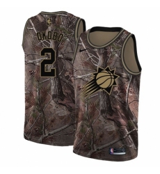 Women's Nike Phoenix Suns #2 Elie Okobo Swingman Camo Realtree Collection NBA Jersey
