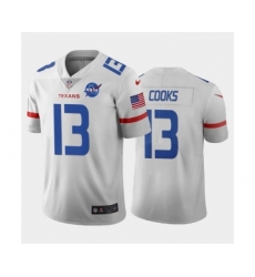 Men's Houston Texans #13 Brandin Cooks White Stitched Jersey