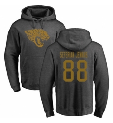 NFL Nike Jacksonville Jaguars #88 Austin Seferian-Jenkins Ash One Color Pullover Hoodie