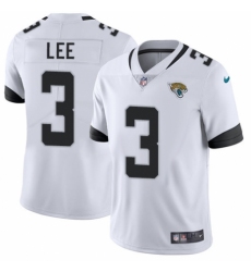 Youth Nike Jacksonville Jaguars #3 Tanner Lee White Vapor Untouchable Limited Player NFL Jersey