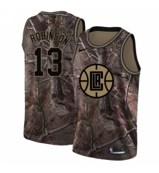 Women's Nike Los Angeles Clippers #13 Jerome Robinson Swingman Camo Realtree Collection NBA Jersey