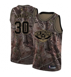 Youth Nike New Orleans Pelicans #30 Julius Randle Swingman Camo Realtree Collection NBA Jersey