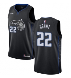 Youth Nike Orlando Magic #22 Jerian Grant Swingman Black NBA Jersey - City Edition