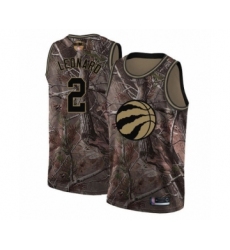 Men's Toronto Raptors #2 Kawhi Leonard Swingman Camo Realtree Collection 2019 Basketball Finals Bound Jersey