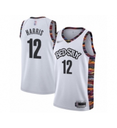 Women's Brooklyn Nets #12 Joe Harris Swingman White Basketball Jersey - 2019 20 City Edition