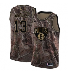 Youth Nike Brooklyn Nets #13 Shabazz Napier Swingman Camo Realtree Collection NBA Jersey