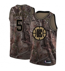 Youth Nike Los Angeles Clippers #5 Montrezl Harrell Swingman Camo Realtree Collection NBA Jersey