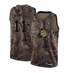 Youth Nike Phoenix Suns #11 Jamal Crawford Swingman Camo Realtree Collection NBA Jersey
