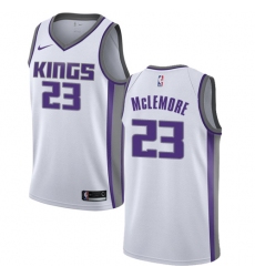 Women's Nike Sacramento Kings #23 Ben McLemore Swingman White NBA Jersey - Association Edition