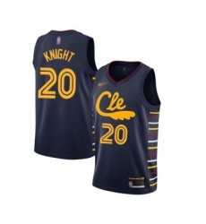 Youth Cleveland Cavaliers #20 Brandon Knight Swingman Navy Basketball Jersey - 2019 20 City Edition