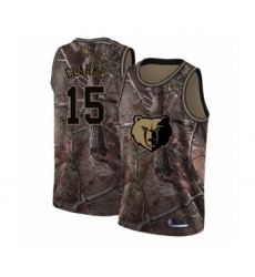 Youth Memphis Grizzlies #15 Brandon Clarke Swingman Camo Realtree Collection Basketball Jersey