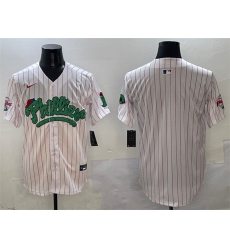 Men's Philadelphia Phillies Blank White Phanatic Limited Stitched Jersey