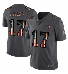 Men's Nike Indianapolis Colts #17 Philip Rivers 2018 Salute to Service Retro USA Flag Limited NFL Jersey