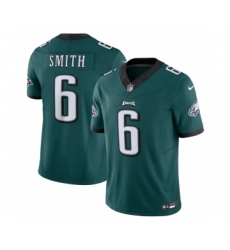 Men's Philadelphia Eagles #6 DeVonta Smith Green 2023 F.U.S.E. Vapor Untouchable Limited Stitched Football Jersey