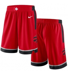Men' Toronto Raptors Red NBA Shorts (Run Smaller)