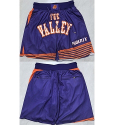 Men's Phoenix Suns Purple Shorts (Run Small)