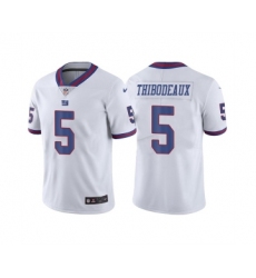 Men's New York Giants #5 Kayvon Thibodeaux White Vapor Untouchable Limited Stitched Jersey
