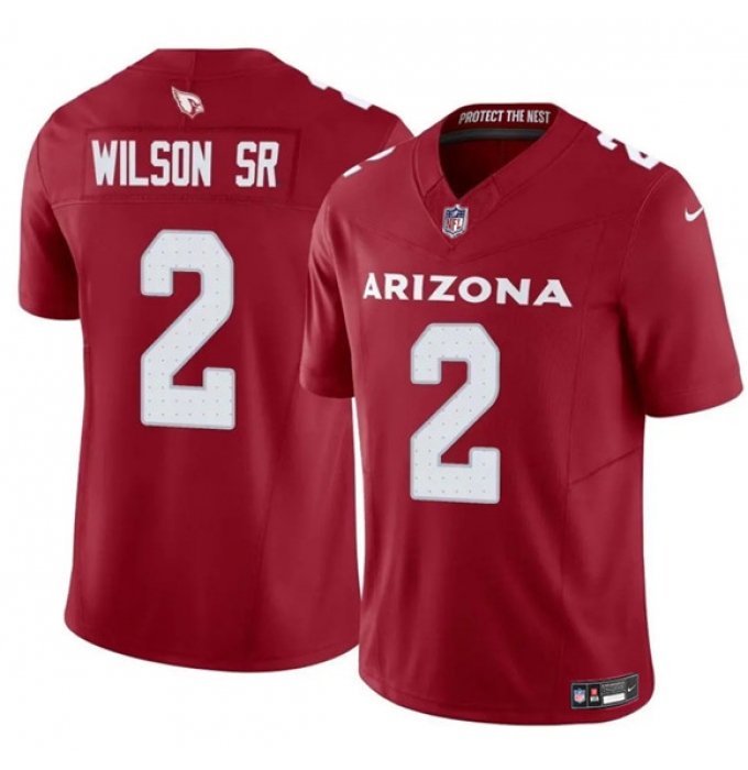 Men's Arizona Cardinals #2 Mack Wilson Sr White 2025 F.U.S.E. Vapor Untouchable Limited Football Stitched Jersey