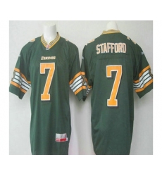 CFL Edmonton Eskimos #7 Kenny Stafford Green Jersey