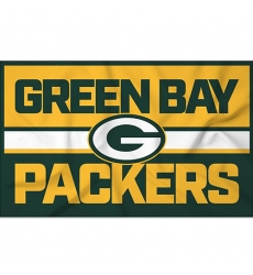 2Pcs  Green Bay Packers 4X and 4 Time Super Bowl Champions Flag Outdoor Indoor 3x5 Foot Banner