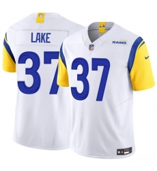 Men's Los Angeles Rams #37 Quentin Lake White 2025 F.U.S.E. Vapor Untouchable Football Stitched Jersey