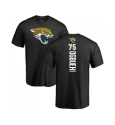 Football Jacksonville Jaguars #75 Cedric Ogbuehi Black Backer T-Shirt