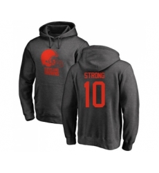 Football Cleveland Browns #10 Jaelen Strong Ash One Color Pullover Hoodie