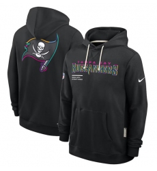 Men's Tampa Bay Buccaneers Black 2025 Crucial Catch Dri-FIT Hoodie