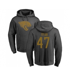 Football Jacksonville Jaguars #47 Jake Ryan Ash One Color Pullover Hoodie