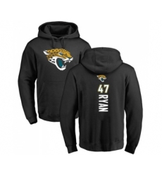 Football Jacksonville Jaguars #47 Jake Ryan Black Backer Pullover Hoodie