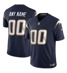 Men's Los Angeles Chargers Active Player Custom Navy 2025 F.U.S.E. Alternate Vapor Limited Football Stitched Jersey