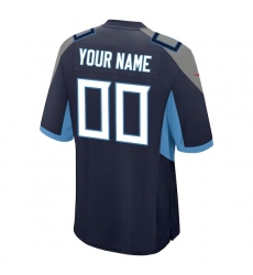  Youth Tennessee Titans Nike Navy 2018 Custom Game Jersey