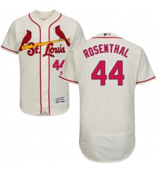 Men's Majestic St. Louis Cardinals #44 Trevor Rosenthal Cream Alternate Flex Base Authentic Collection MLB Jersey